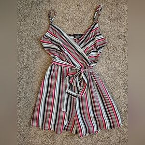 Trixxi Striped Romper